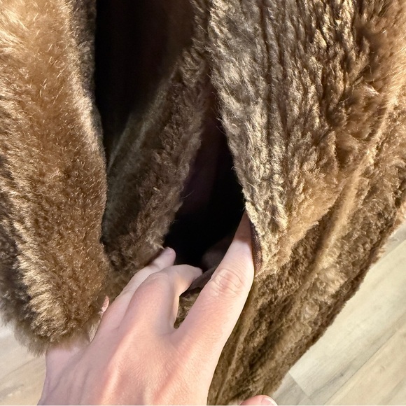 ✨VINTAGE✨ Beaver Fur Long Coat, c. 1940s/50s - Picture 4 of 12